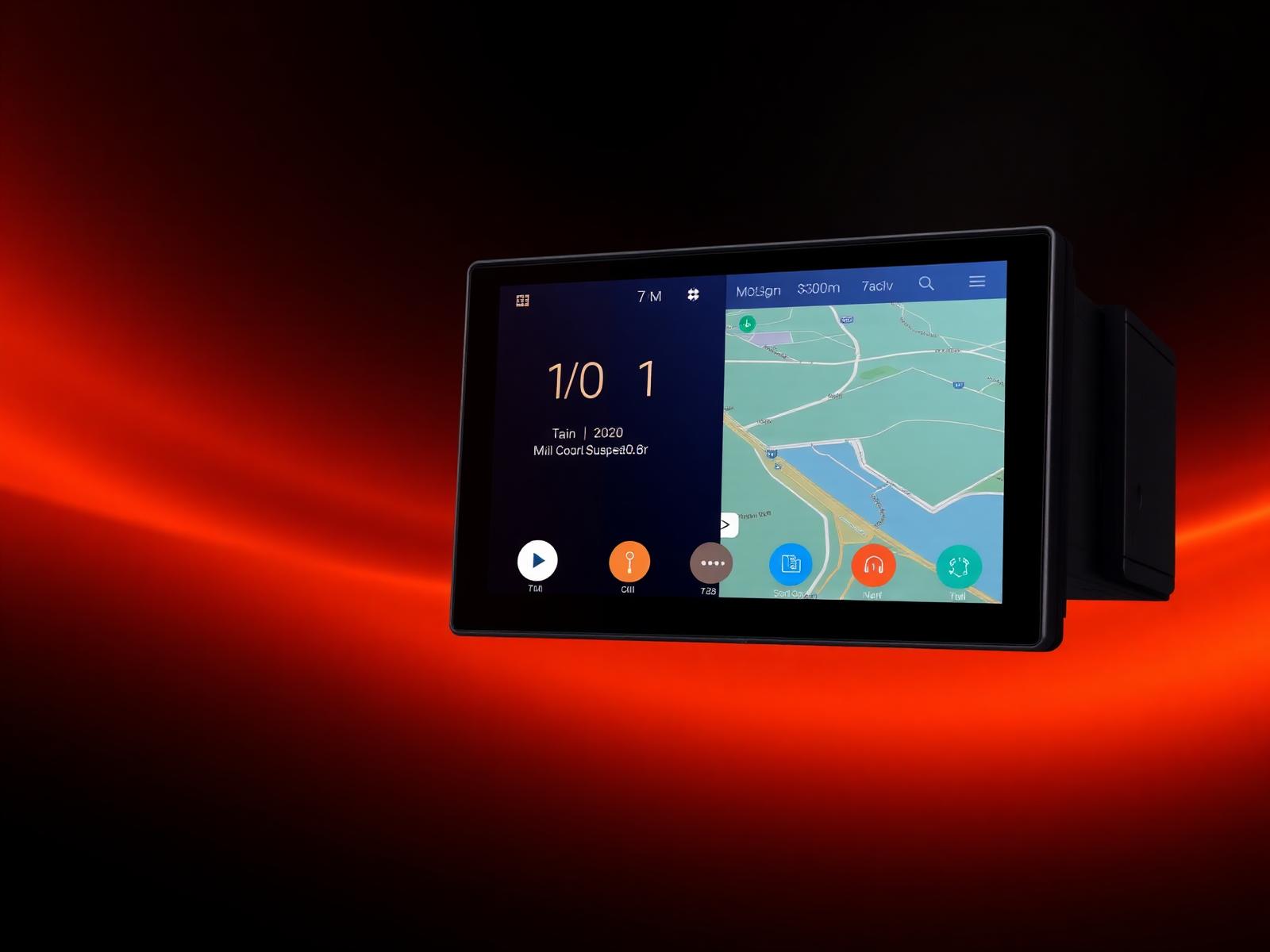 Android autorádio s navigací, CarPlay a českým menu